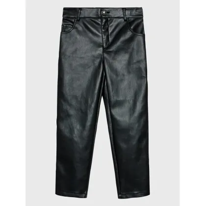 Zdjęcie Guess Spodnie z imitacji skóry J3RB17 WF8P0 Czarny Regular Fit