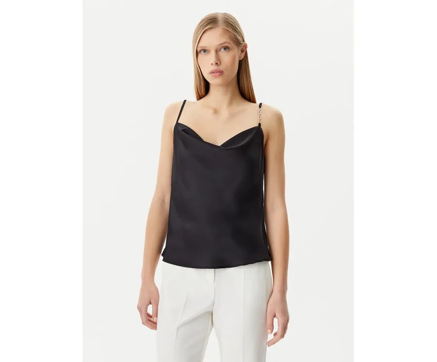 obrazek 1 Rinascimento Top CFC0019818002 Czarny Regular Fit