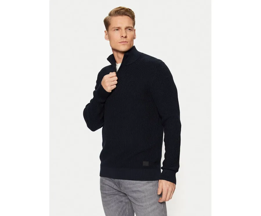 obrazek 1 s.Oliver Sweter 2150765 Granatowy Regular Fit