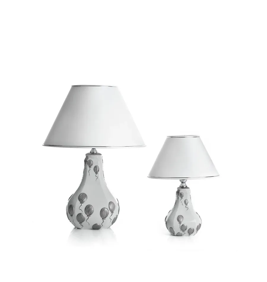 obrazek 1 Lampka nocna z porcelany z motywem baloników MPM Porcellane