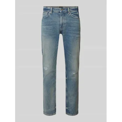 Zdjęcie Jeansy o kroju slim fit z przetarciami model ‘DELAWARE’