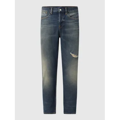Zdjęcie Jeansy o kroju loose tapered fit z bawełny model ‘Dean’