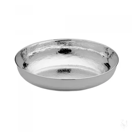 Zdjęcie Prosta owalna miska wykonana ze srebra - Zaramella Argenti