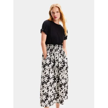 Zdjęcie Desigual Sukienka letnia Marlon 24SWVW40 Czarny Regular Fit
