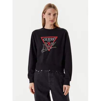 Zdjęcie Guess Bluza W5YQ06 KB681 Czarny Regular Fit