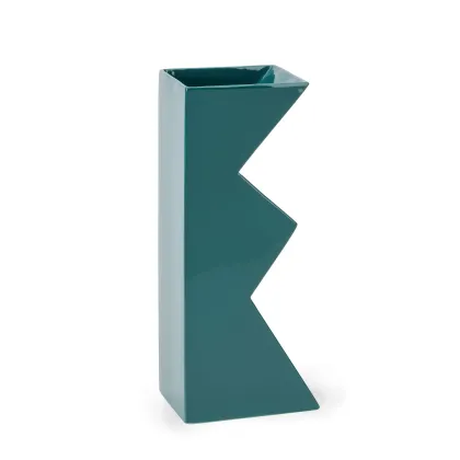 Picture Glazed ceramic vase H.30xL.12xP.9 cm