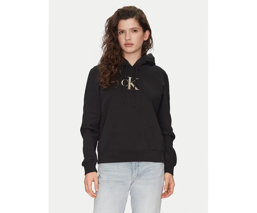 obrazek 1 Calvin Klein Jeans Bluza Gradient J20J224721 Czarny Relaxed Fit