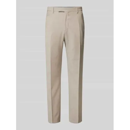 Zdjęcie Spodnie do garnituru o kroju tapered fit z drobnym, fakturowanym wzorem model ‘Blayr’