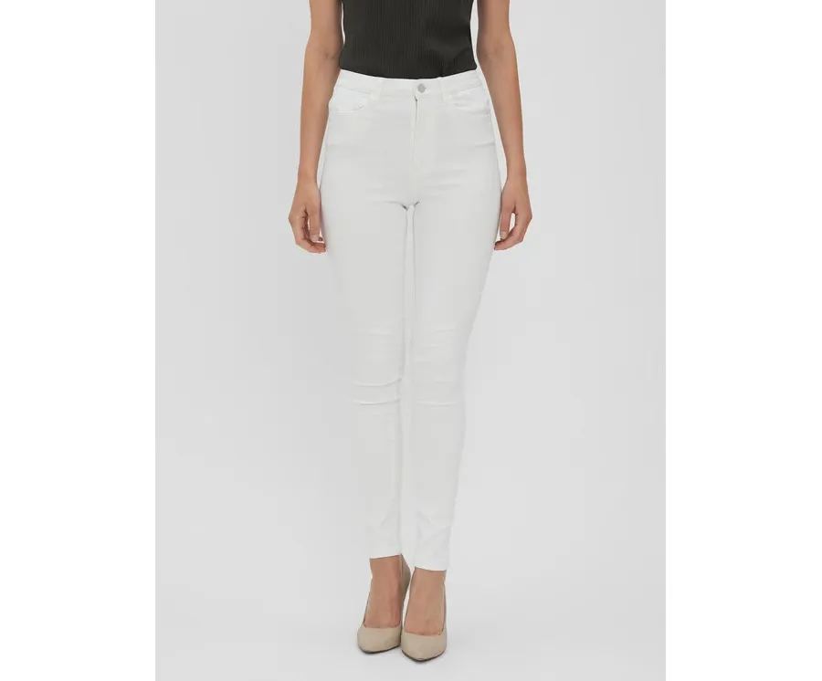 obrazek 1 Vero Moda Jeansy Sophia 10262685 Biały Skinny Fit