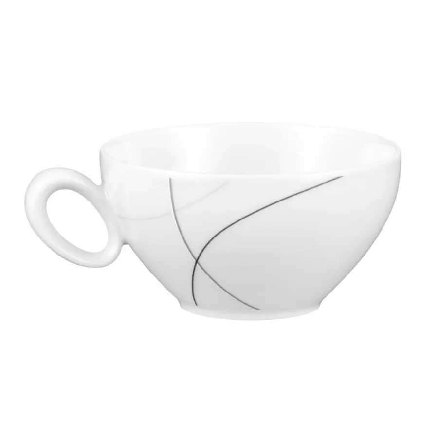 obrazek 2 Luksusowa porcelanowa mała filiżanka do herbaty z pięknym zdobieniem - Seltmann Weiden