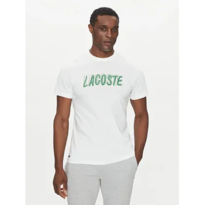 Zdjęcie Lacoste T-Shirt TH8916 Biały Regular Fit