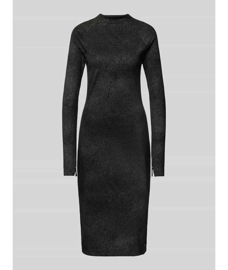 obrazek 1 Sukienka midi ze stójką