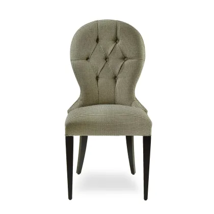 Zdjęcie Ekskluzywne drewniane krzesło H.98xL.49xP.59 cm