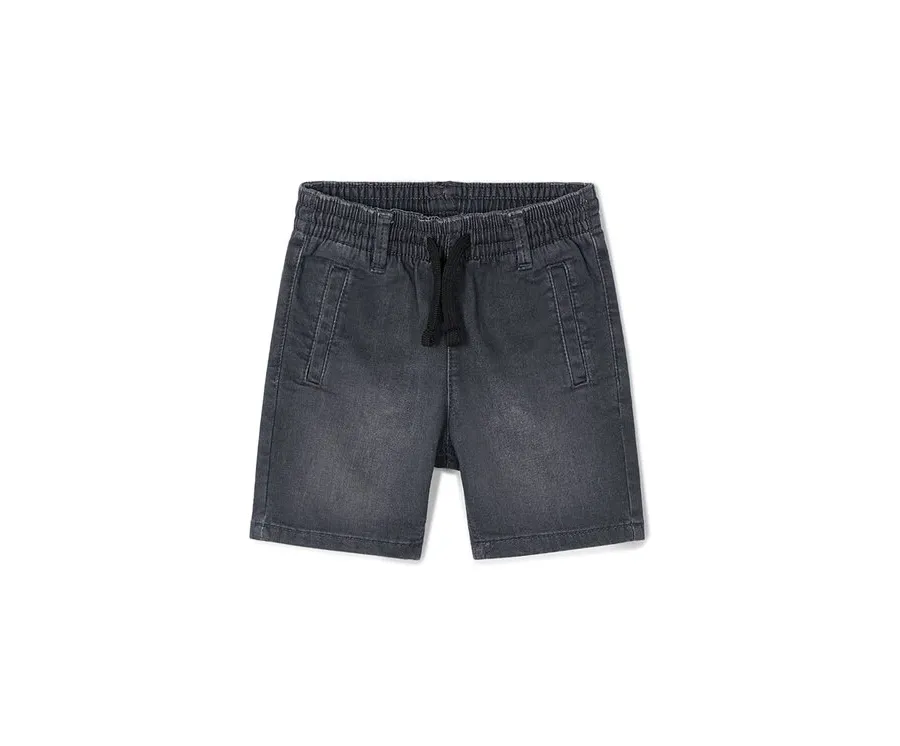 obrazek 1 Mayoral Szorty jeansowe 3222 Czarny Regular Fit