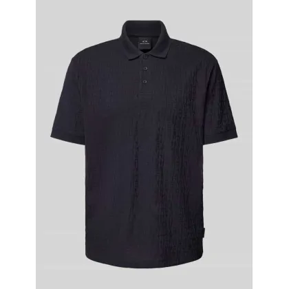 Zdjęcie Koszulka polo o kroju regular fit z fakturowanym wzorem