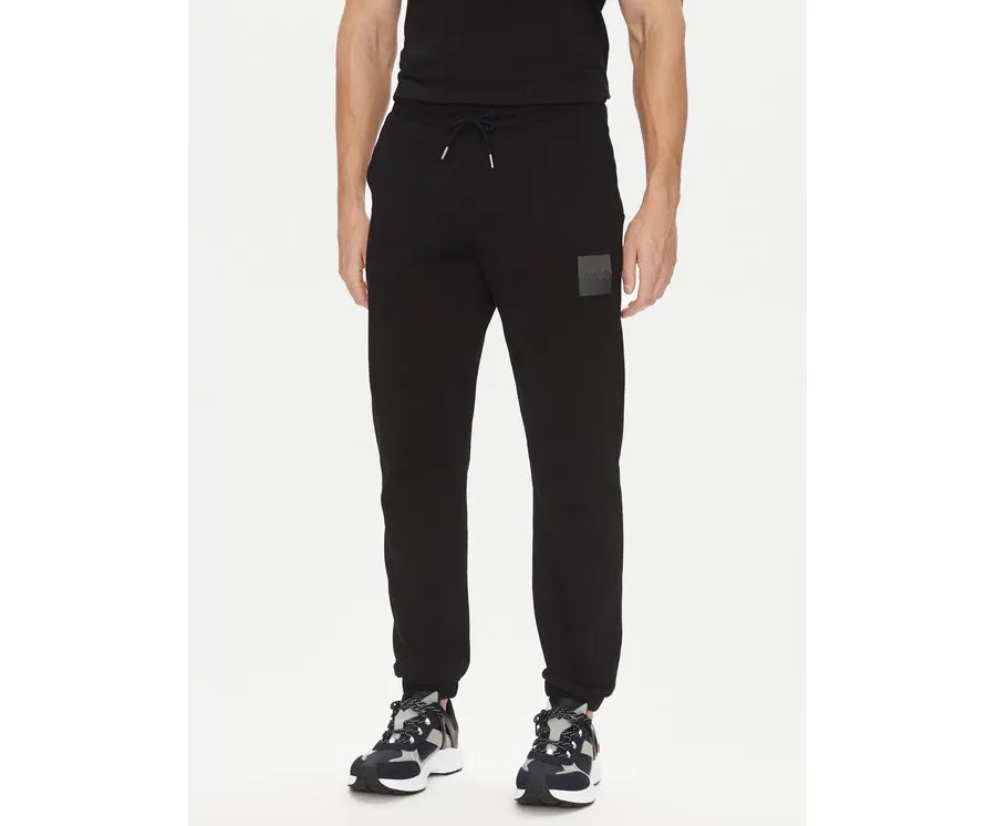 obrazek 1 HUGO Spodnie dresowe Dusplitan 50542866 Czarny Relaxed Fit