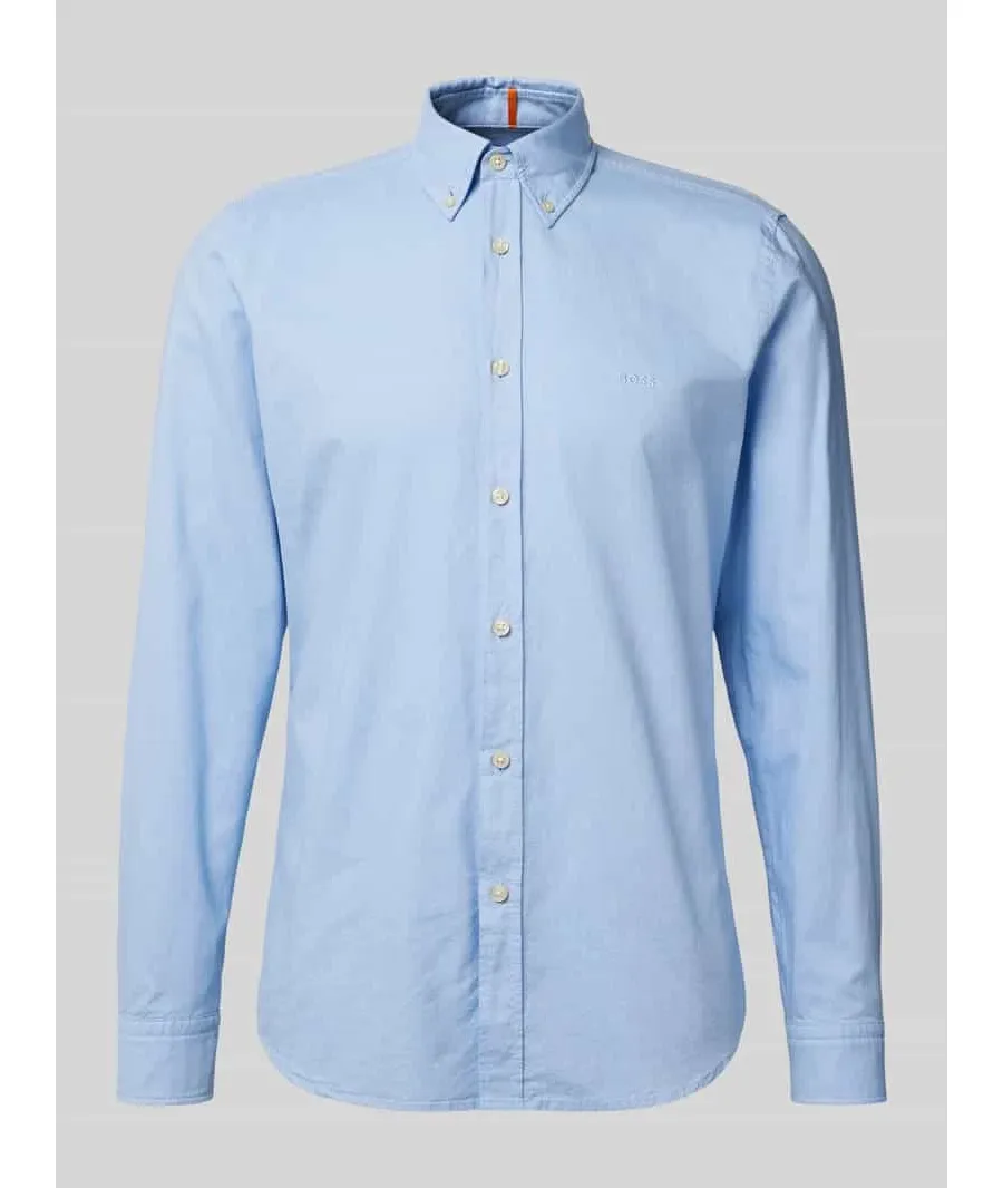 obrazek 1 Koszula biznesowa o kroju regular fit z kołnierzykiem typu button down model ‘Rickert’