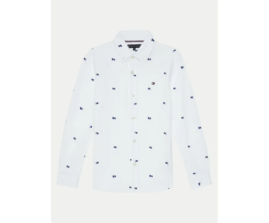 obrazek 1 Tommy Hilfiger Koszula KB0KB09594 Biały Regular Fit