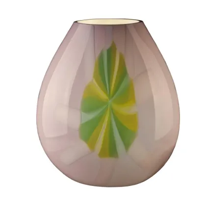 Picture A unique lilac lamp made of Venetian glass
