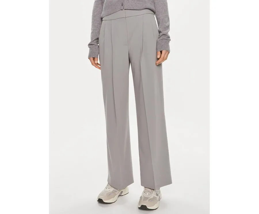 obrazek 1 2NDDAY Spodnie materiałowe Miles 2000160151 Szary Regular Fit