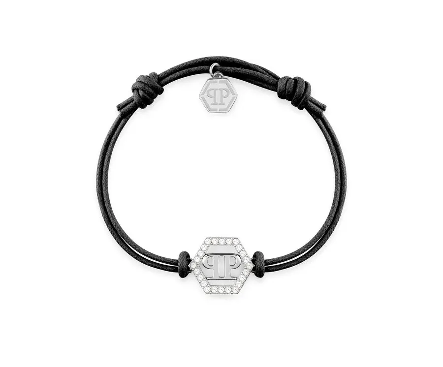 obrazek 1 PHILIPP PLEIN Bransoletka Linked PJYEA17BU Czarny