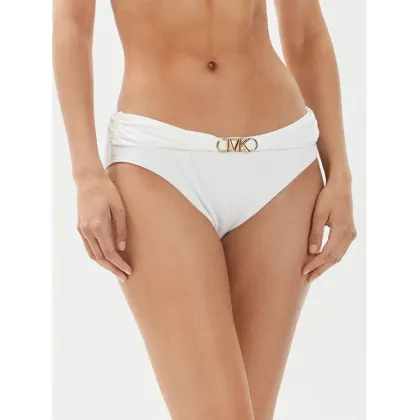 Zdjęcie MICHAEL Michael Kors Dół od bikini MM7M163 Biały
