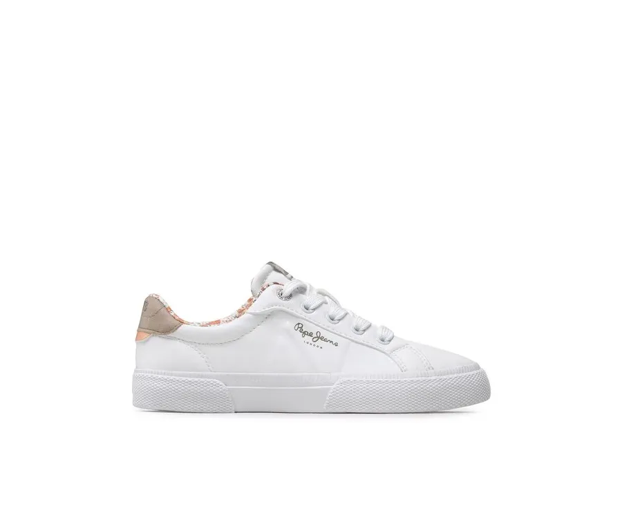 obrazek 1 Pepe Jeans Sneakersy Kenton Flag G PGS30568 Biały