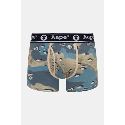 Zdjęcie AAPE bokserki Main kolor beżowy AAPUWM5240XBN