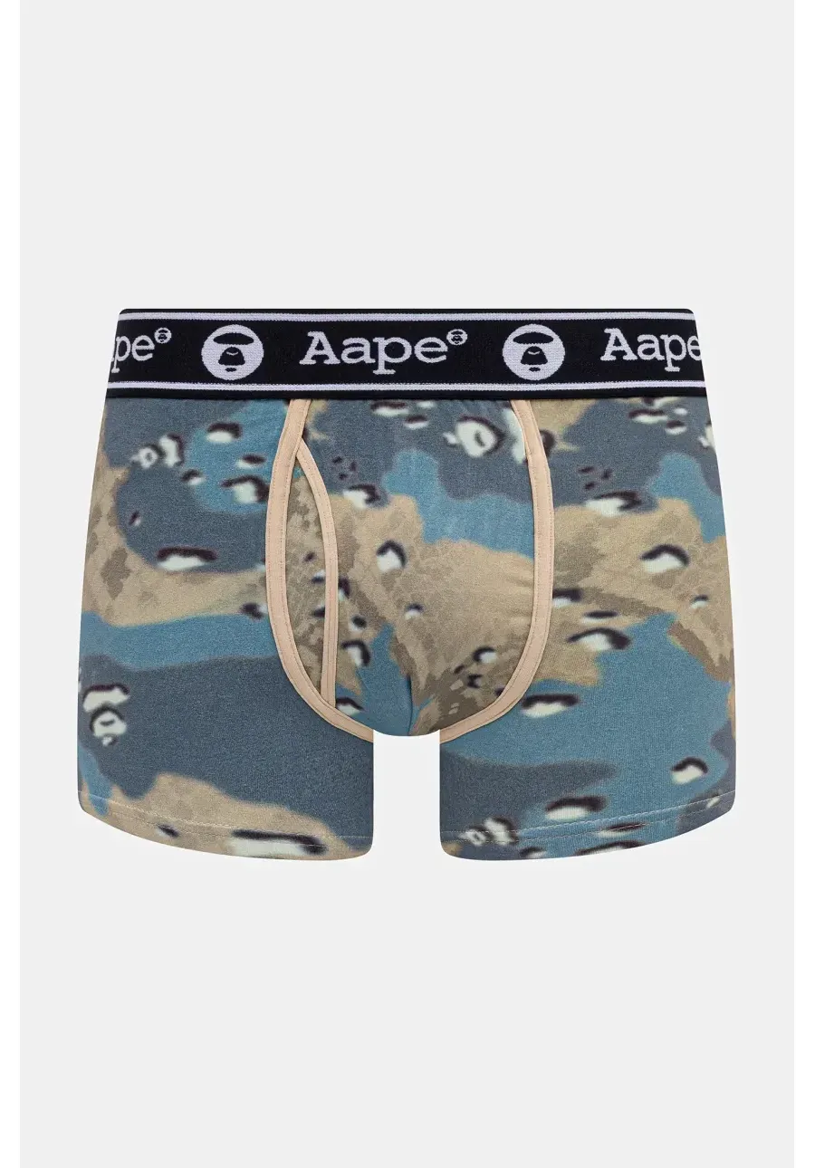 obrazek 1 AAPE bokserki Main kolor beżowy AAPUWM5240XBN