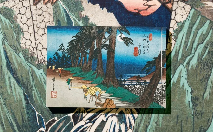 obrazek 13 Książka Hiroshige & Eisen. The Sixty-Nine Stations along the Kisokaido - Taschen