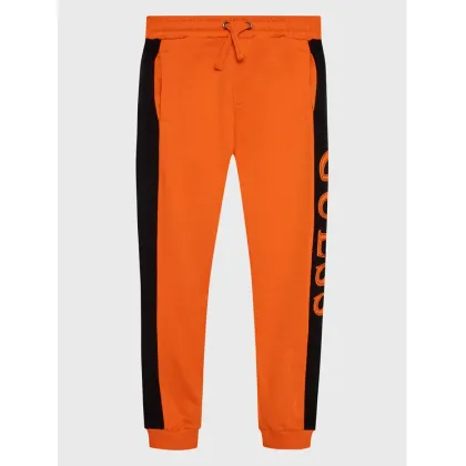 Zdjęcie Guess Spodnie dresowe N3RQ12 KA6R3 Pomarańczowy Regular Fit