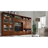 Picture Exclusive classic wall unit with a TV shelf - Maronese Acf