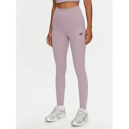 Zdjęcie New Balance Legginsy NB Harmony WP41127 Fioletowy Slim Fit