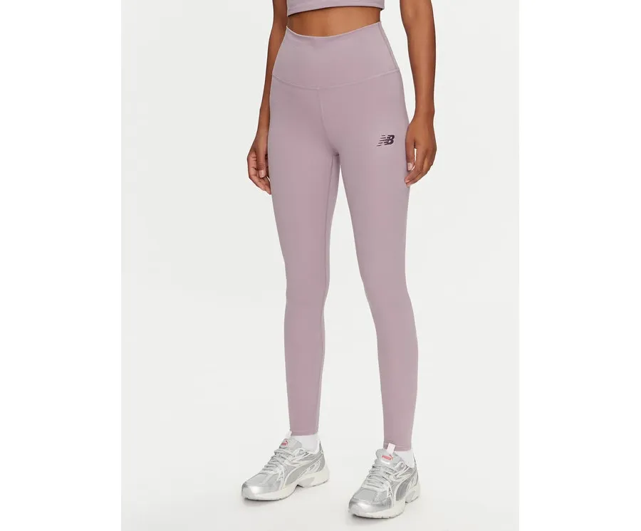 obrazek 1 New Balance Legginsy NB Harmony WP41127 Fioletowy Slim Fit