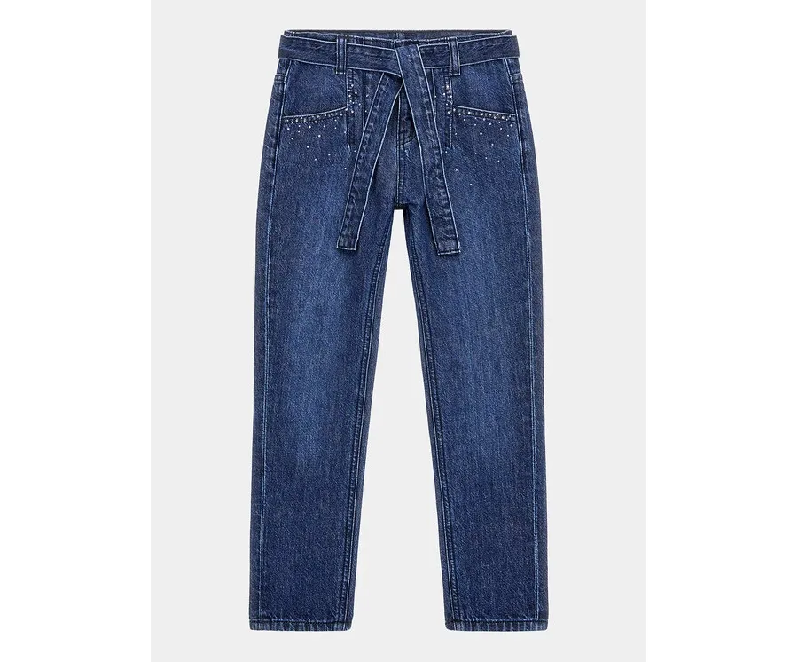 obrazek 1 Guess Jeansy J4RA01 D45E0 Niebieski Relaxed Fit