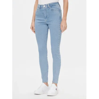 Zdjęcie Tommy Jeans Jeansy Sylvia DW0DW17110 Niebieski Skinny Fit