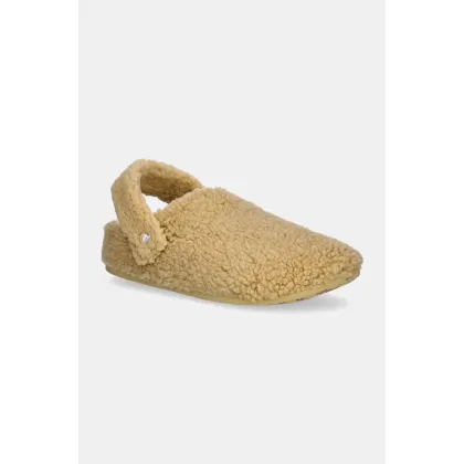 Zdjęcie Crocs kapcie Classic Cozzy Slipper kolor beżowy 209386