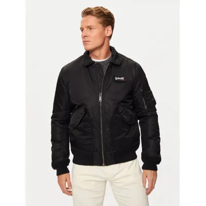 Zdjęcie SCHOTT N.Y.C. Kurtka bomber 210100RS Czarny Regular Fit