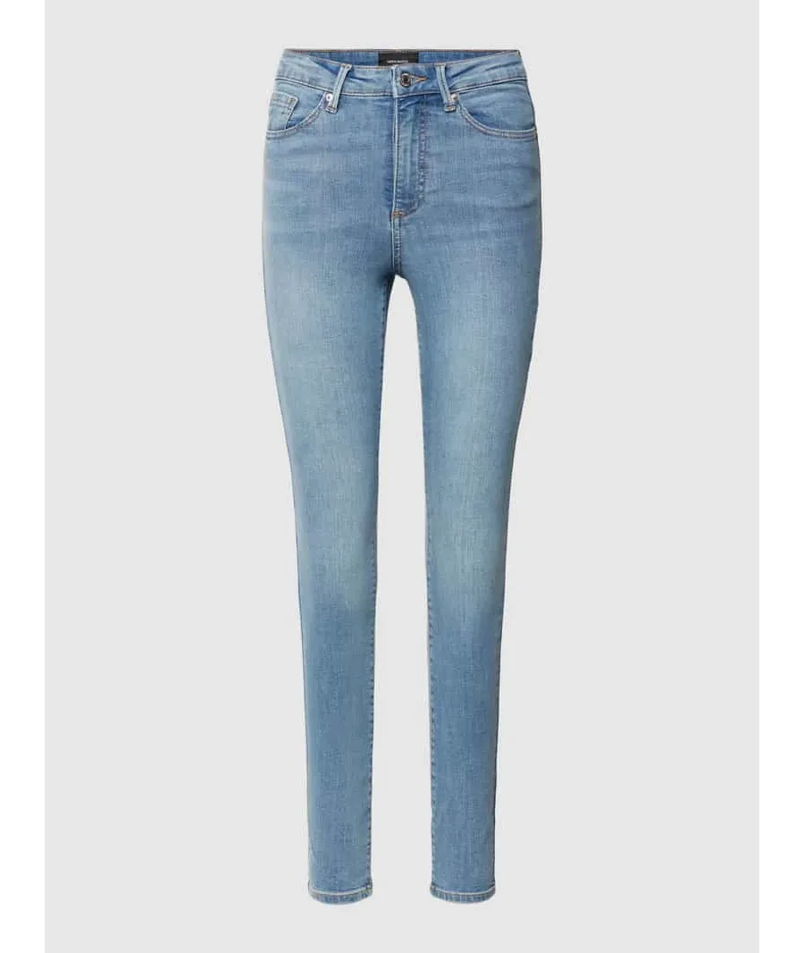 obrazek 1 Jeansy o kroju skinny fit z 5 kieszeniami model ‘SOPHIA’