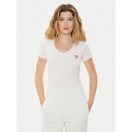 Zdjęcie Guess T-Shirt W2YI45 J1314 Różowy Slim Fit