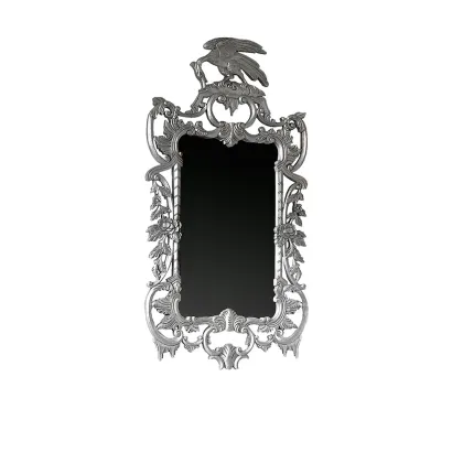 Picture CHINASERRIE - antique silver on wood - beautifully decorated mirror - Collecion Alexandra