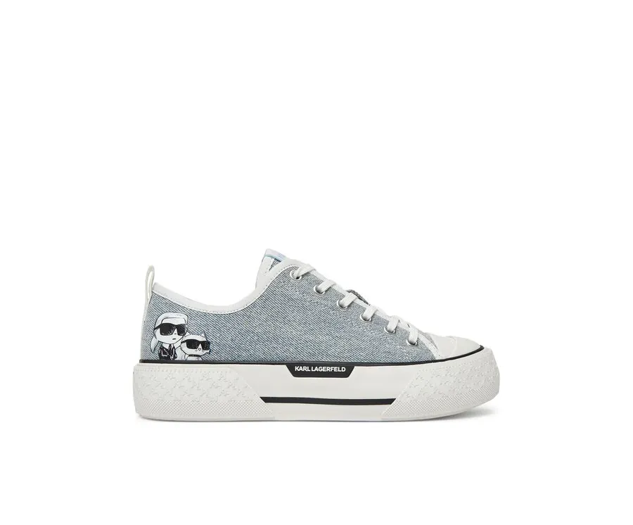 obrazek 1 KARL LAGERFELD Trampki KL60614T Niebieski
