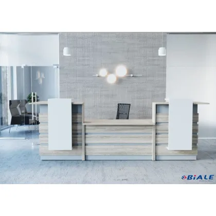 Zdjęcie Fantastyczna lada recepcyjna do eleganckich poczekalni