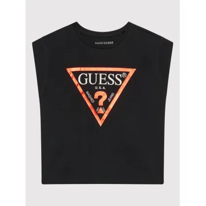 Zdjęcie Guess T-Shirt J81I15 J1311 Czarny Regular Fit
