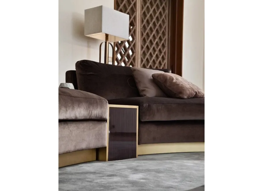 obrazek 2 Brązowa stylowa sofa do domu - Daytona