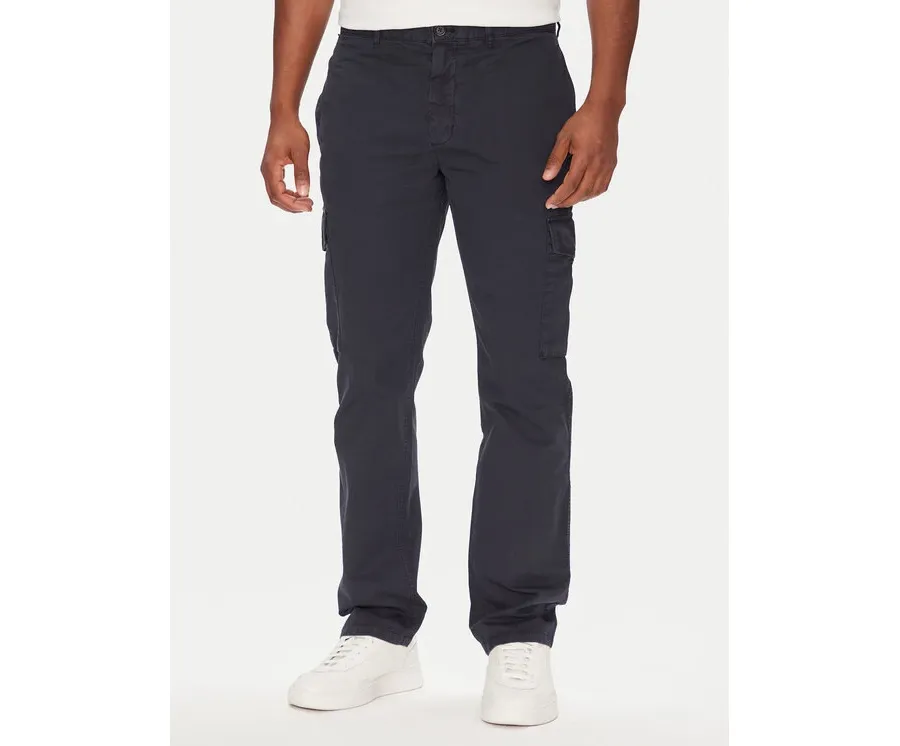 obrazek 1 Tommy Hilfiger Spodnie materiałowe Denton MW0MW39695 Granatowy Straight Fit