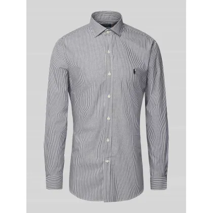 Zdjęcie Koszula biznesowa o kroju slim fit z kołnierzykiem typu cutaway