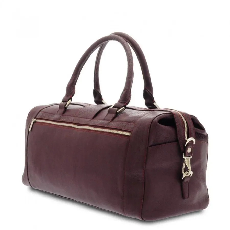 obrazek 3 Skórzana torba podróżna dla kobiet - Giudi