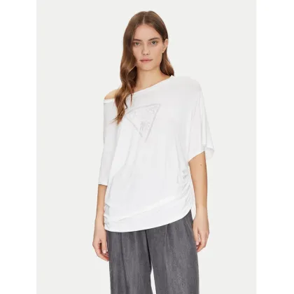 Zdjęcie Guess T-Shirt E4GI00 K68D2 Biały Regular Fit