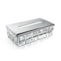 Picture Rectangular tissue holder for a luxurious bathroom – 3SC